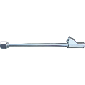 1/4" Dual Foot  Air Chuck 8" Long Straight Head (Tilt-Lock)
