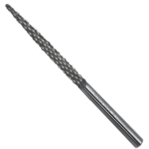 Tapered Carbide Cutter 1/8" Diameter, 2 1/8" Long (55mm)