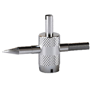 4 Way Valve Core Tool Chrome