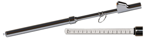 Ga-248 - Truck Tire Gauge w/ Alum  Slid 10-150 psi (100-1000 kpa)  +- 1psi