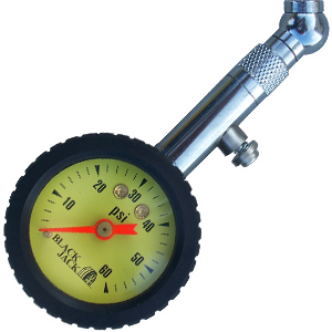 Dial Tire Gauge 0-160 PSI Swivel-Angle Chuck