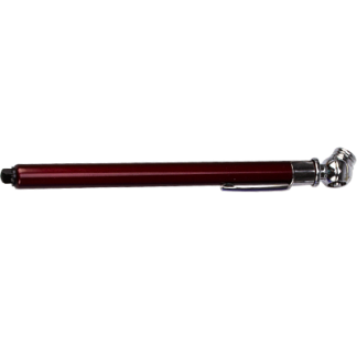 Ga-201 - Tire Gauge 10-50 PSI Burgundy Metal