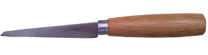 Tapered Skiving Knife Wooden Handle