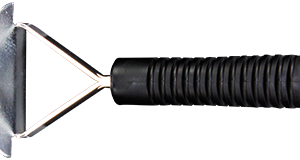 Inner Liner Scraper Black Plastic Handle