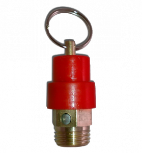 Safety Pop-Off Valve 1/4″ x 18 NPT (120 psi) – BlackJack Tire Supplies ...