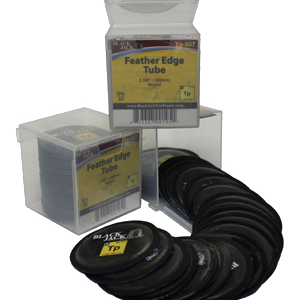 2 3/8" (60mm) Round Feather Edge Tube Repair