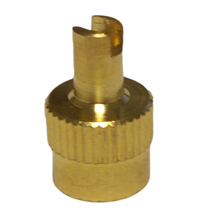 Valve Cap with Core Tool (Brass)