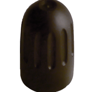 TPMS Valve Cap Black Plastic w/ Seal