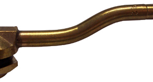 Brass Clamp-In Valve European Style, 20.5mm Rim Hole