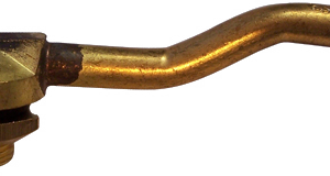 Brass Clamp-In Valve European Style, 20.5mm Rim Hole