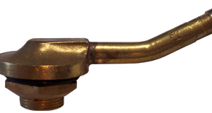 Brass Clamp-In Valve European Style, 20.5mm Rim Hole