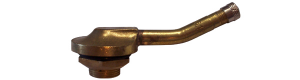 Brass Clamp-In Valve European Style, 20.5mm Rim Hole