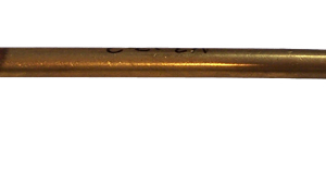 Brass Clamp-In Valve European Style, 20.5mm Rim Hole