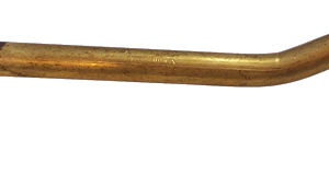 Brass Clamp-In Valve European Style, 20.5mm Rim Hole