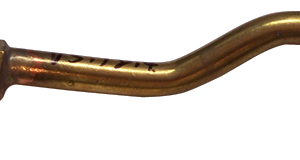 Brass Clamp-In Valve European Style, 20.5mm Rim Hole