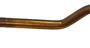 Brass Clamp-In Valve European Style, 20.5mm Rim Hole