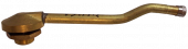 Brass Clamp-In Valve European Style, 20.5mm Rim Hole