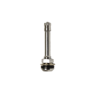 Vs-416L - Nickel Clamp-In Valve .453 Rim Hole  2 1/4" eff. Length