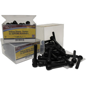 Valve Stem  (TR423) 2 1/2" Snap-In EPDM Rubber