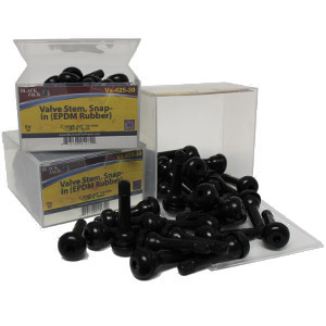 Valve Stem  (TR425)  2" Snap-In EPDM Rubber