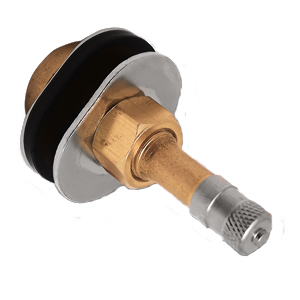 1 1/2" Brass Clamp-In Valve Oval Rim Hole