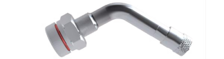 Vs-543D - Valve Stem, Nickel Plated 60 Degree Bend, 2 3/8" eff. Length