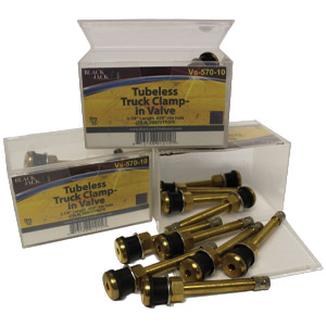 Valve Stem  (TV570)  3 1/8" eff. Clamp-in Valve for Truck & Bus